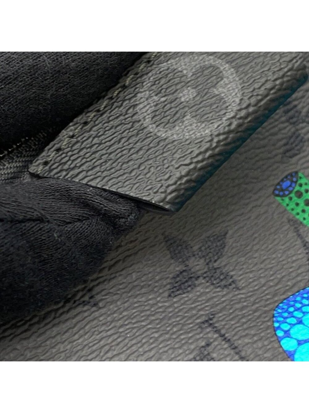 Louis Vuitton Belt Bag Monogram Eclipse Reverse LV Yk Maxi Bam Yayoi Kusama - Picture 9 of 10